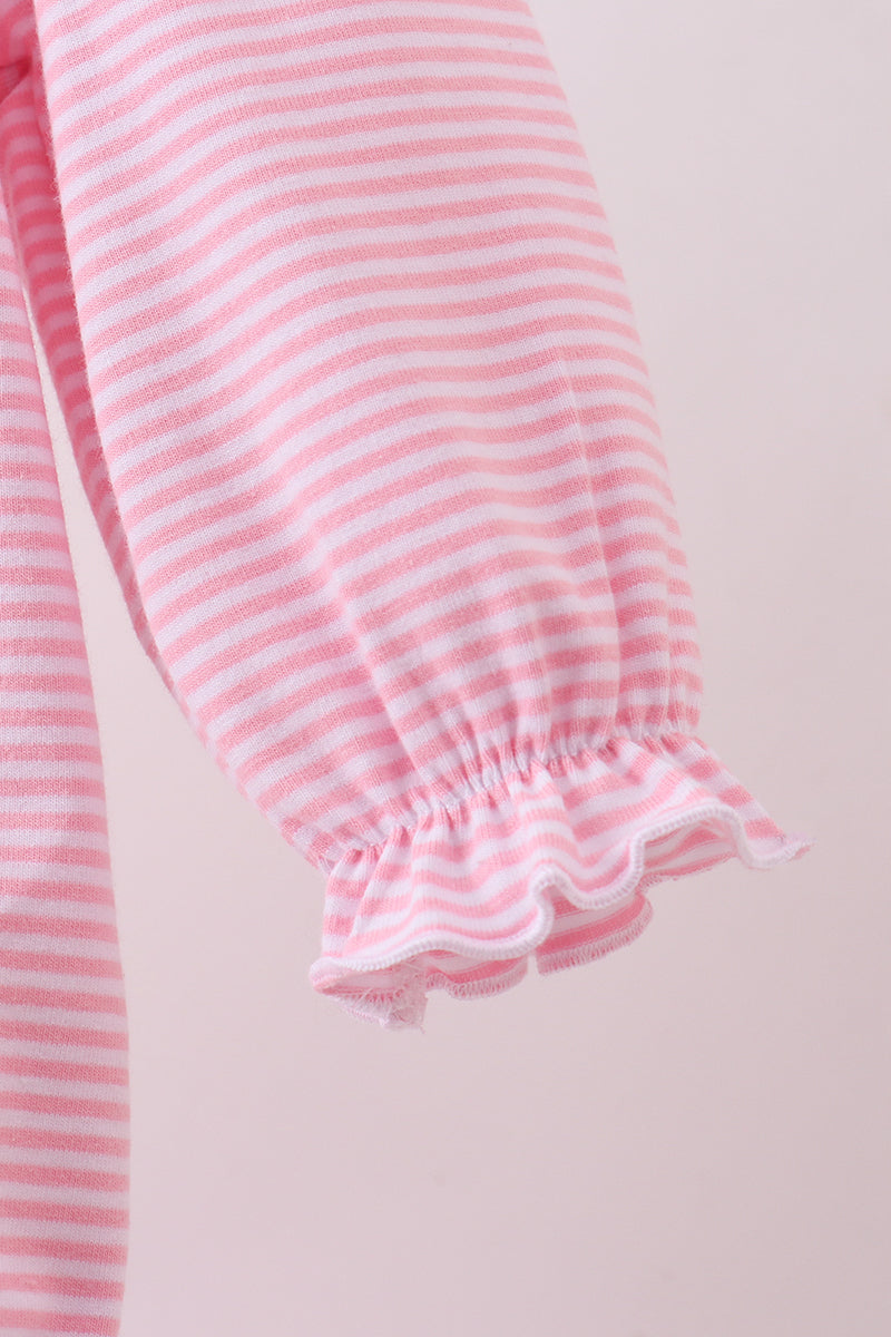 Red valentine's day heart embroidery bubble