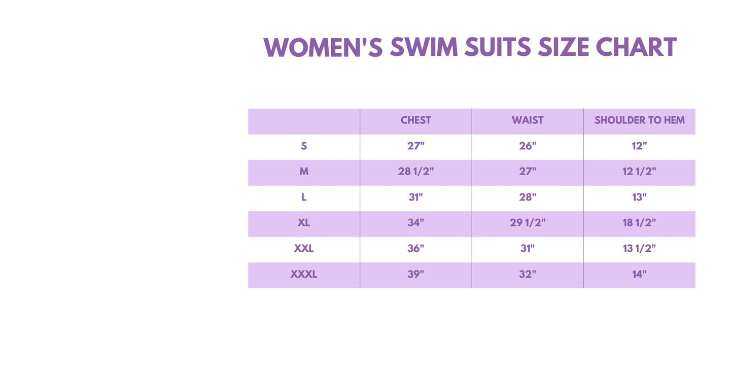 Blue bow floral women swimsuit